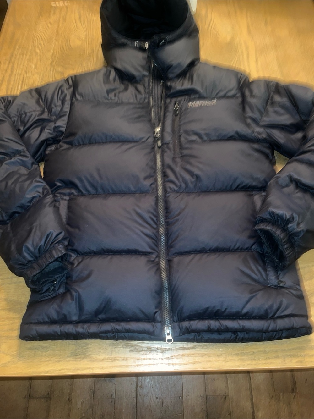 Marmot Guides Down Jacket Women's Sz Small S 700 Fill Black Insulated Puffer
